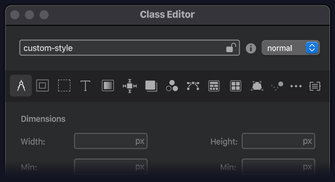 Class Editor