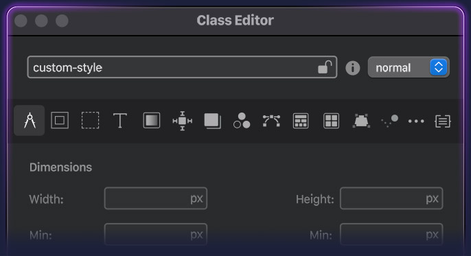 Class Editor