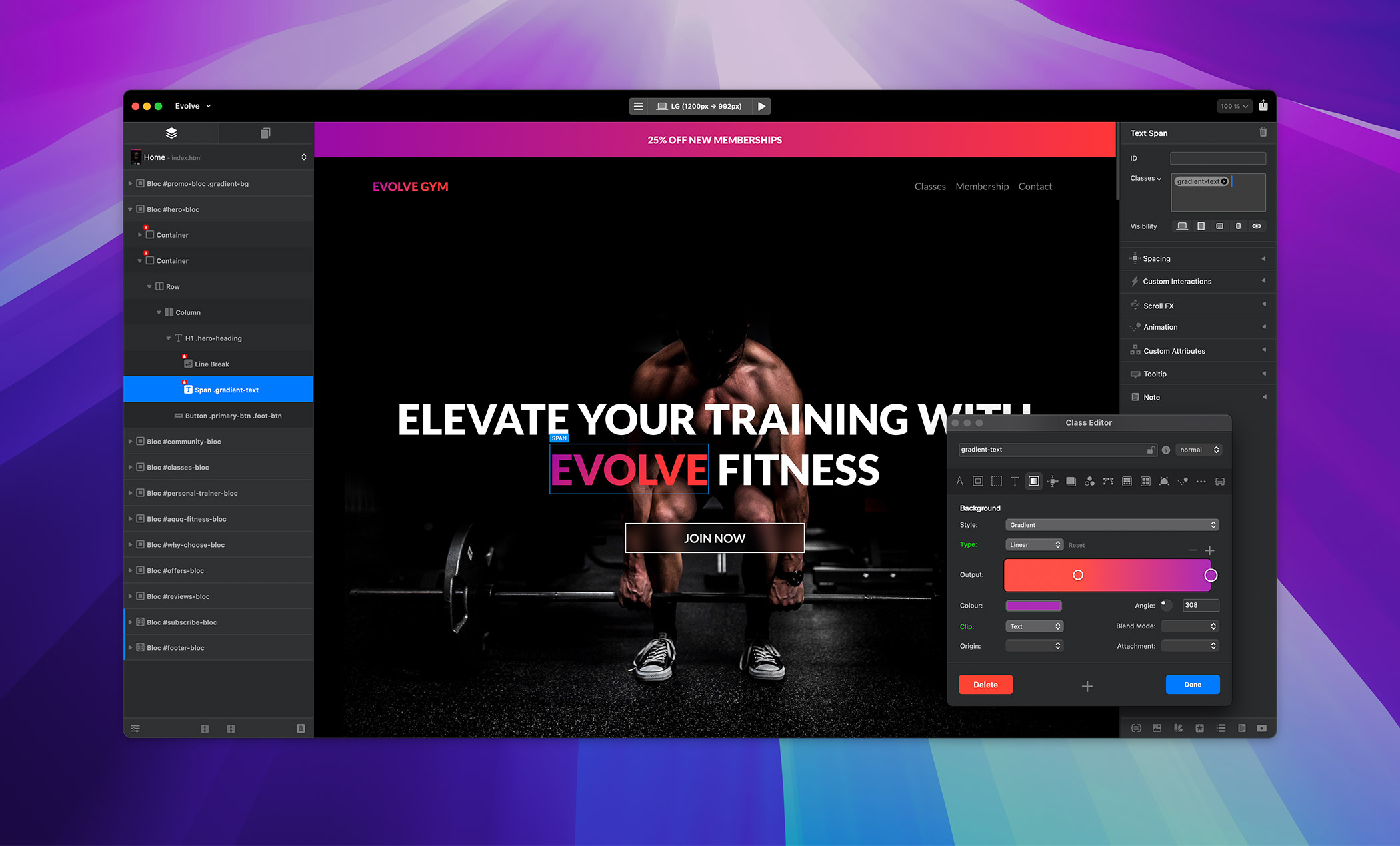 Blocs for Mac Screen Shot