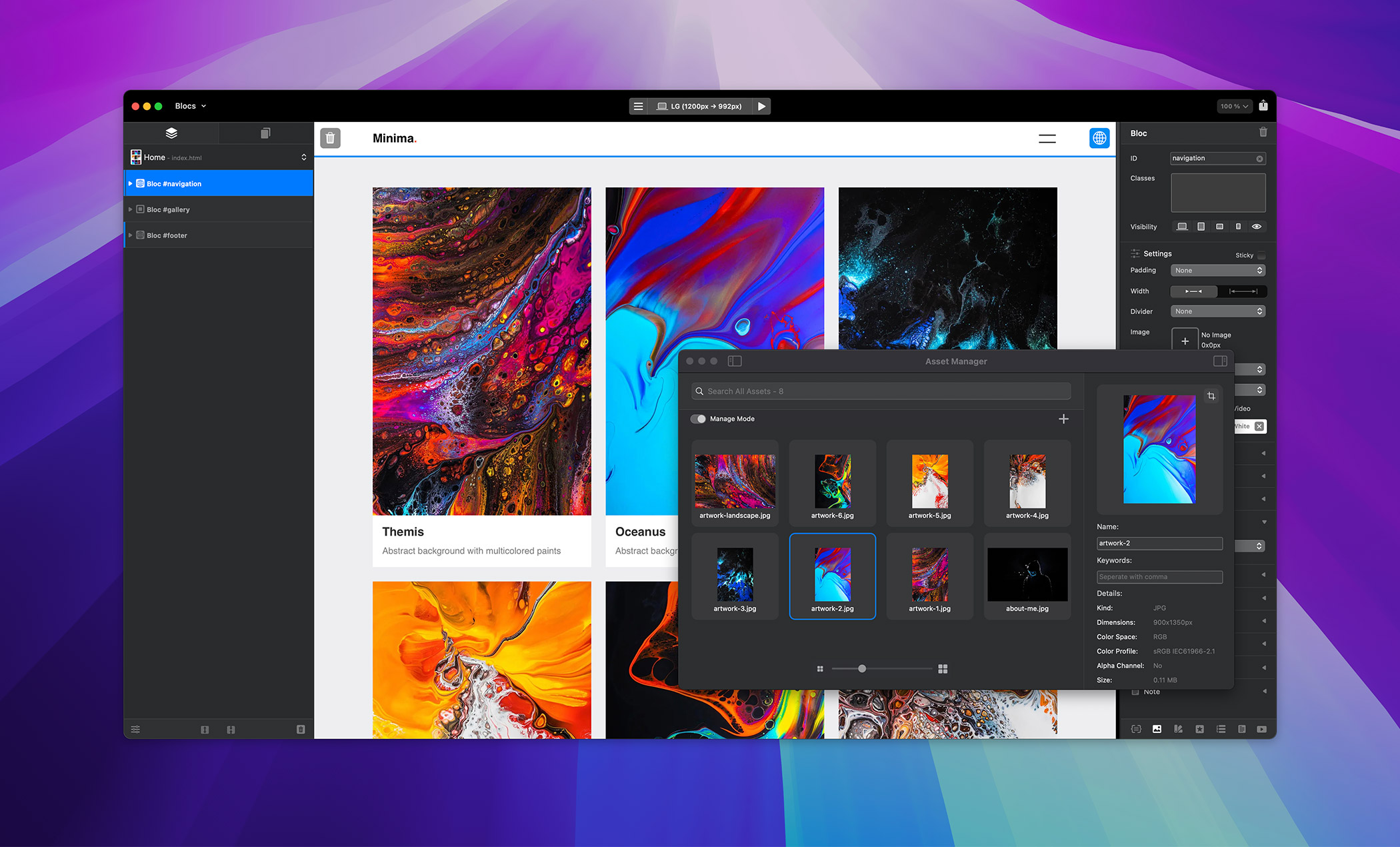 Blocs for Mac Screen Shot